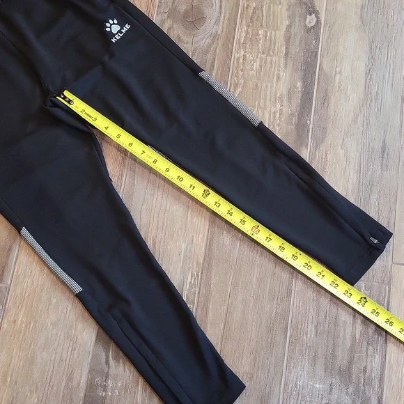 KELME Elastic Drawstring Waist Sports Training Pants, Size 12 Youth - Picture 4 of 11